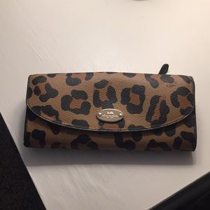 Cheetah Print Coach Wallet